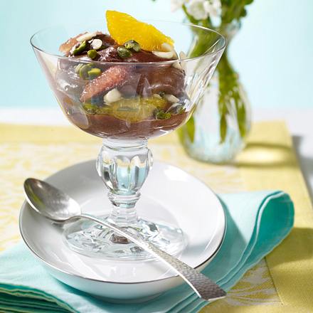 Schoko-Creme mit Orangenlikör Rezept Schoko-Creme mit Orangenlikör Rezept