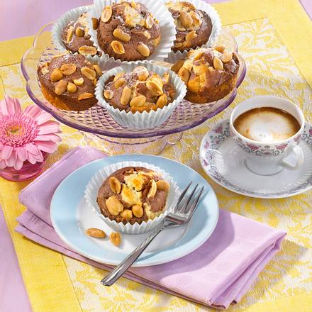 Schoko-Erdnuss-Muffins Rezept Schoko-Erdnuss-Muffins Rezept