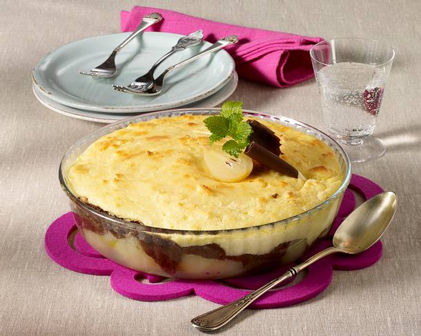 Schoko-Grieß-Auflauf Rezept