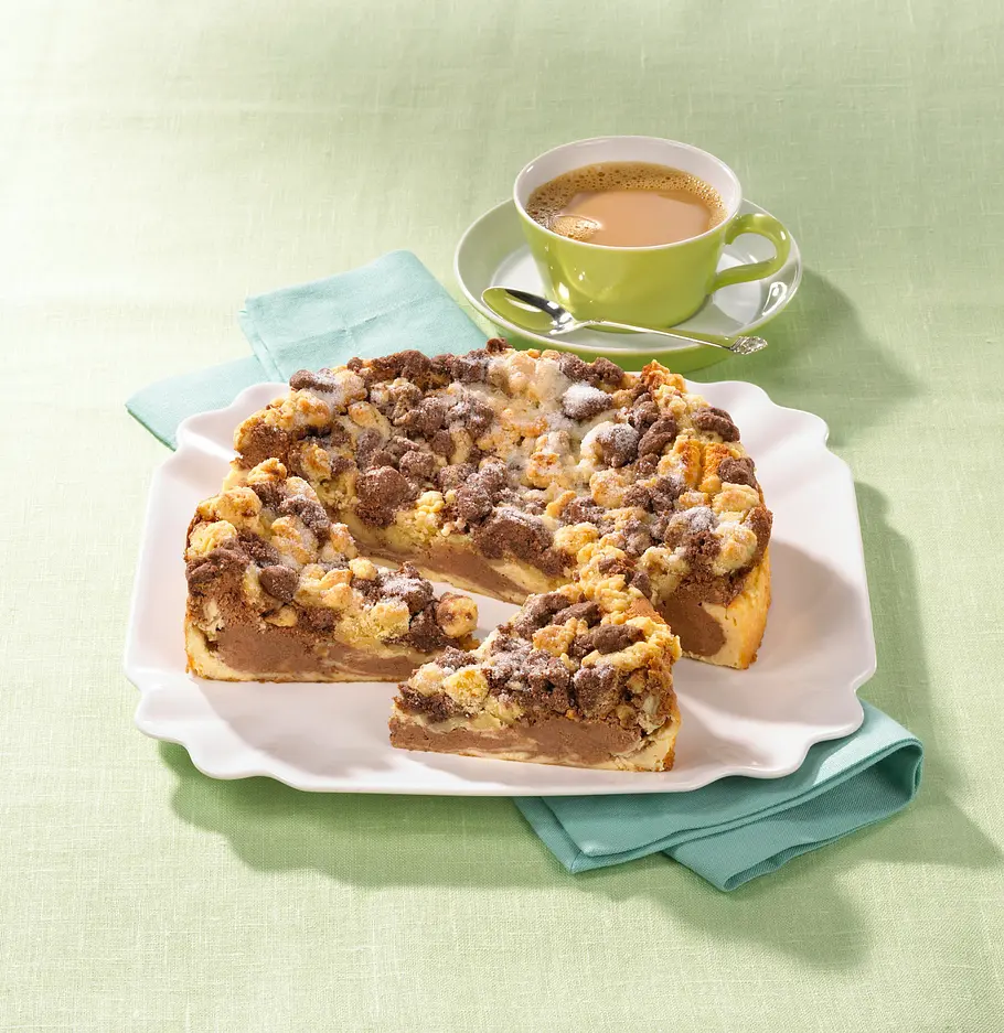Schoko-Käsekuchen mit Streuseln Rezept