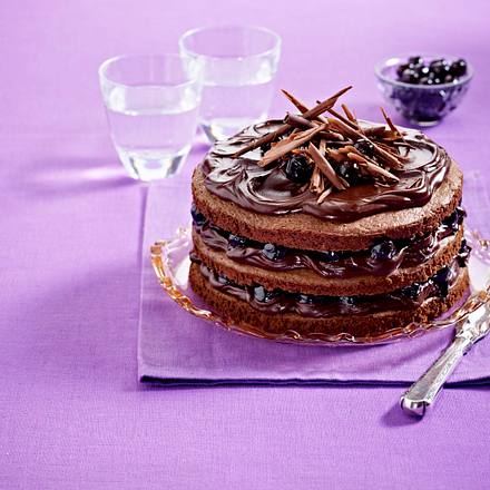 Schoko-Kirschtorte Rezept Schoko-Kirschtorte Rezept