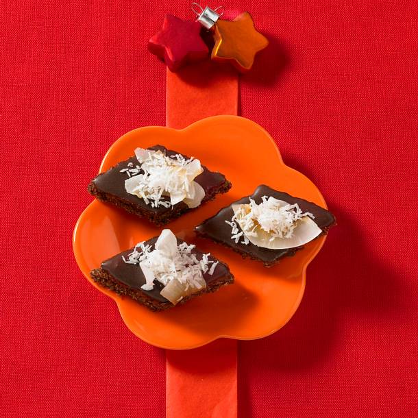 Schoko-Kokos-Rauten Rezept
