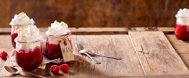 Schoko-Lava-Cake aus dem Glas Rezept Schoko-Lava-Cake aus dem Glas Rezept