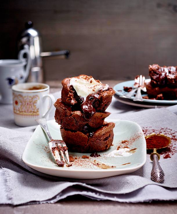 Schoko-Malheur – Schokoküchlein mit flüssigem Kern Rezept | LECKER