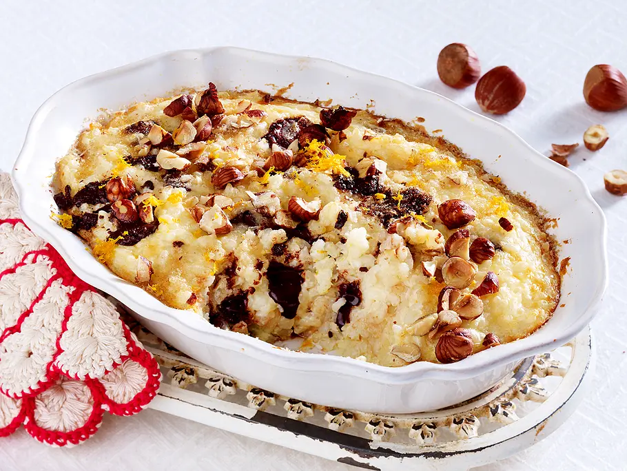 Schoko-Milchreisauflauf Rezept
