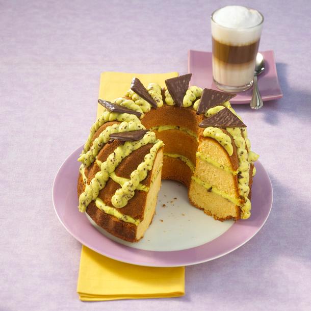 Schoko-Mint-Gugelhupf Rezept