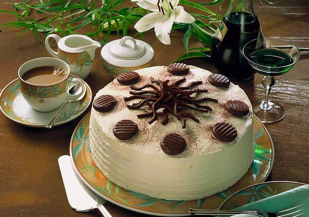 Schoko-Minz-Torte Rezept