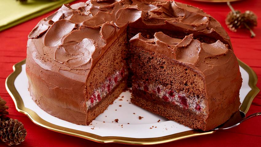 Schoko-Mohn-Torte mit Mokka-Ganache Rezept - Foto: House of Food / Bauer Food Experts KG