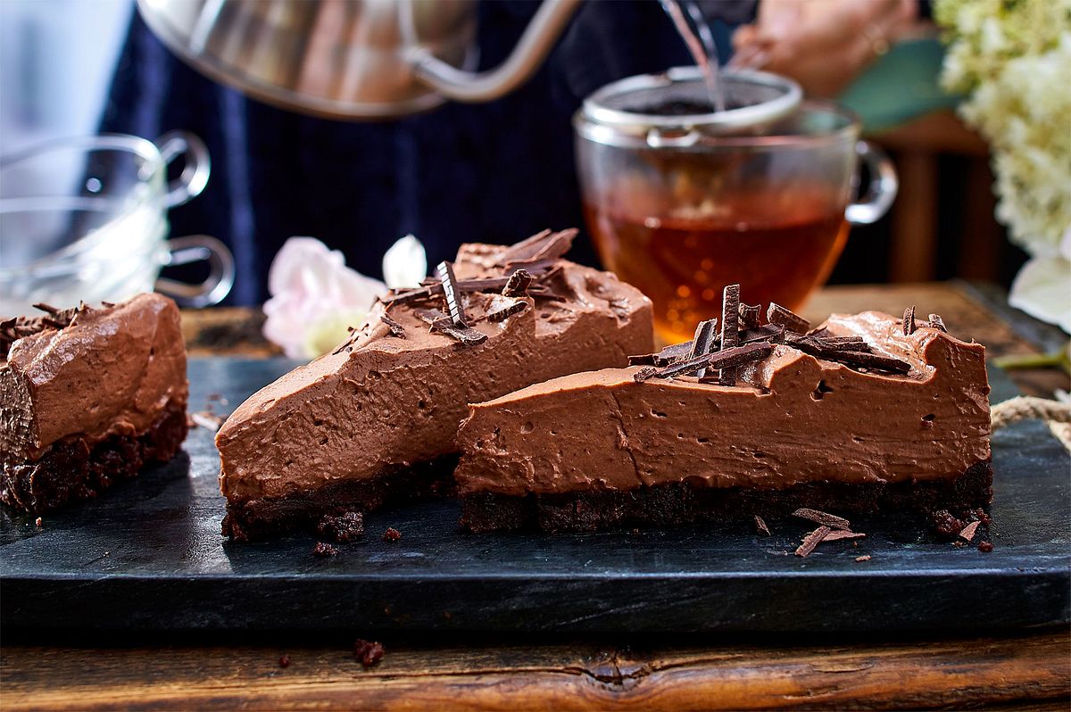 Schoko-Mousse-Torte „gesucht & gefunden“ Rezept