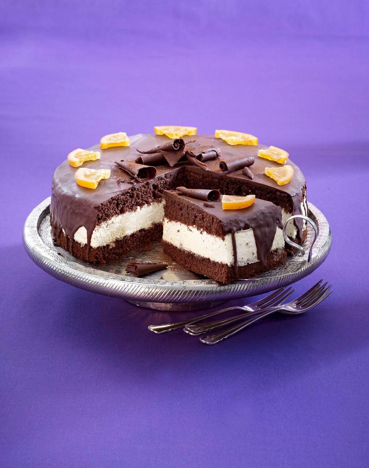 Schoko-Orangen-Torte Rezept
