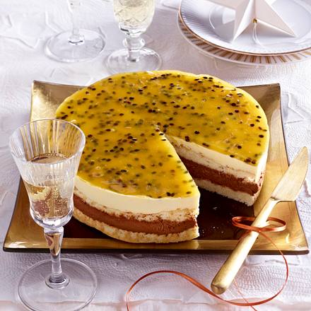 Schoko-Passionsfrucht-Torte Rezept