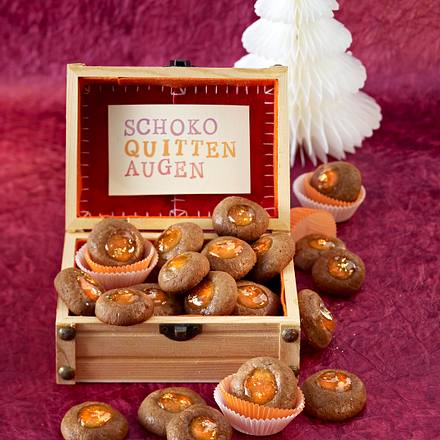 Schoko-Quitten-Augen Rezept