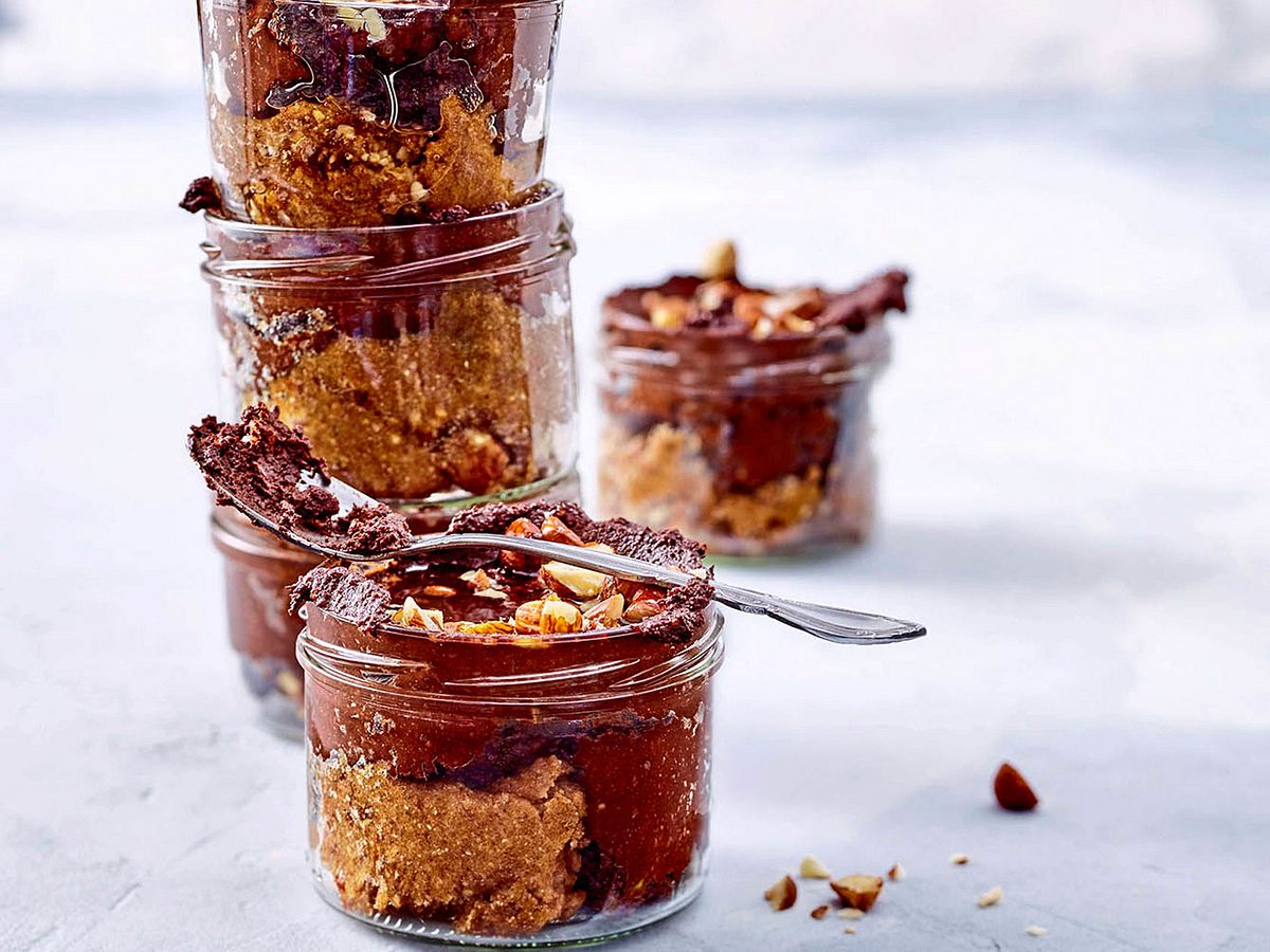 Schoko-Schichtdessert aus dem Glas Rezept