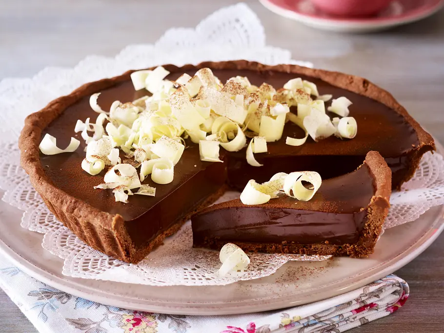 Kuchen mit Likör: Schoko-Tarte
