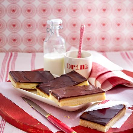 Schoko-Toffee-Shortbread Rezept Schoko-Toffee-Shortbread Rezept