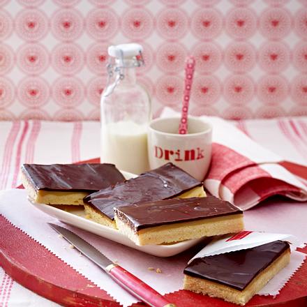 Schoko-Toffee-Shortbread Rezept