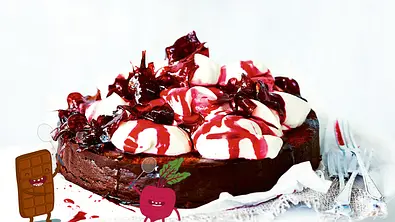 Schokobrownie-Kumpanei mit Roter Bete Rezept - Foto: LECKER @ Bauer Media Group