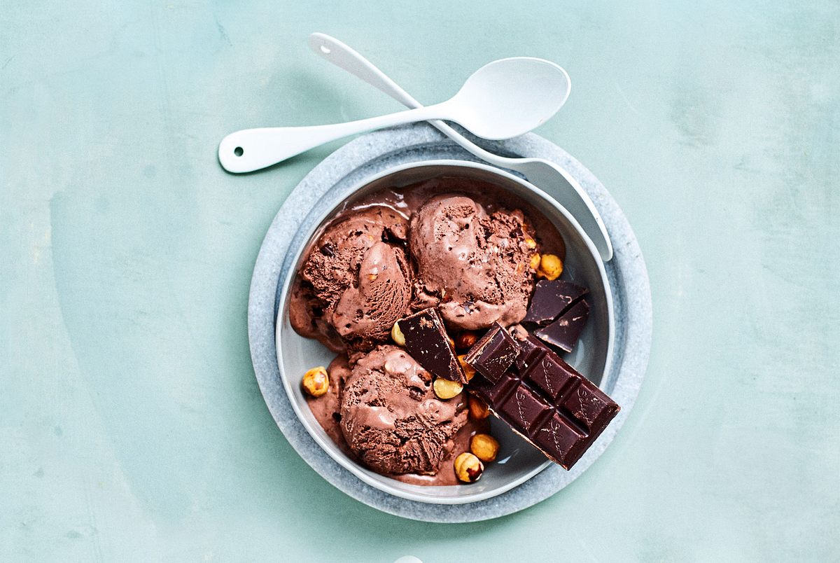 Schokoeis „Espressosplit“ Rezept
