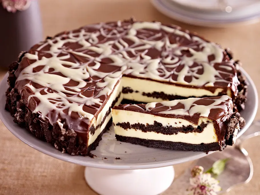 Schokokeks-Käsekuchen Rezept Schokokeks-Käsekuchen Rezept