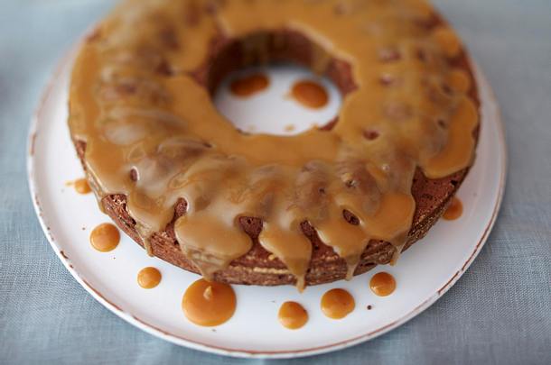 Schokokuchen mit Karamell Rezept Schokokuchen mit Karamell Rezept