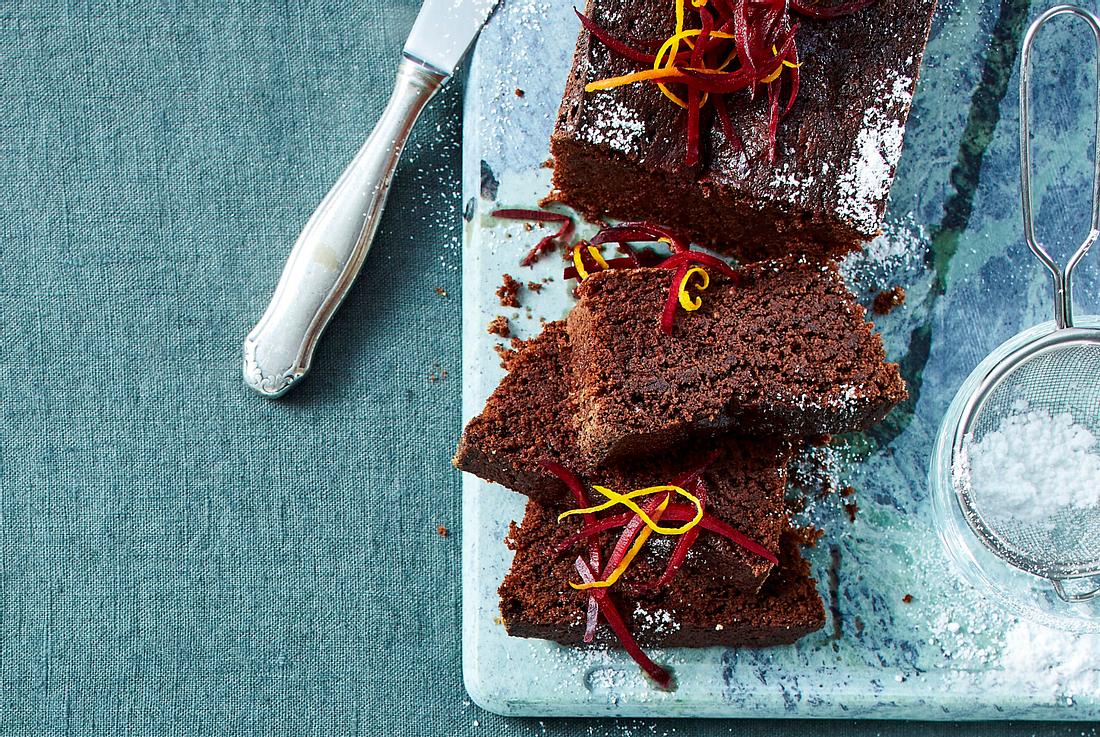 Schokokuchen mit Rote-Bete-Extra Rezept Schokokuchen mit Rote-Bete-Extra Rezept
