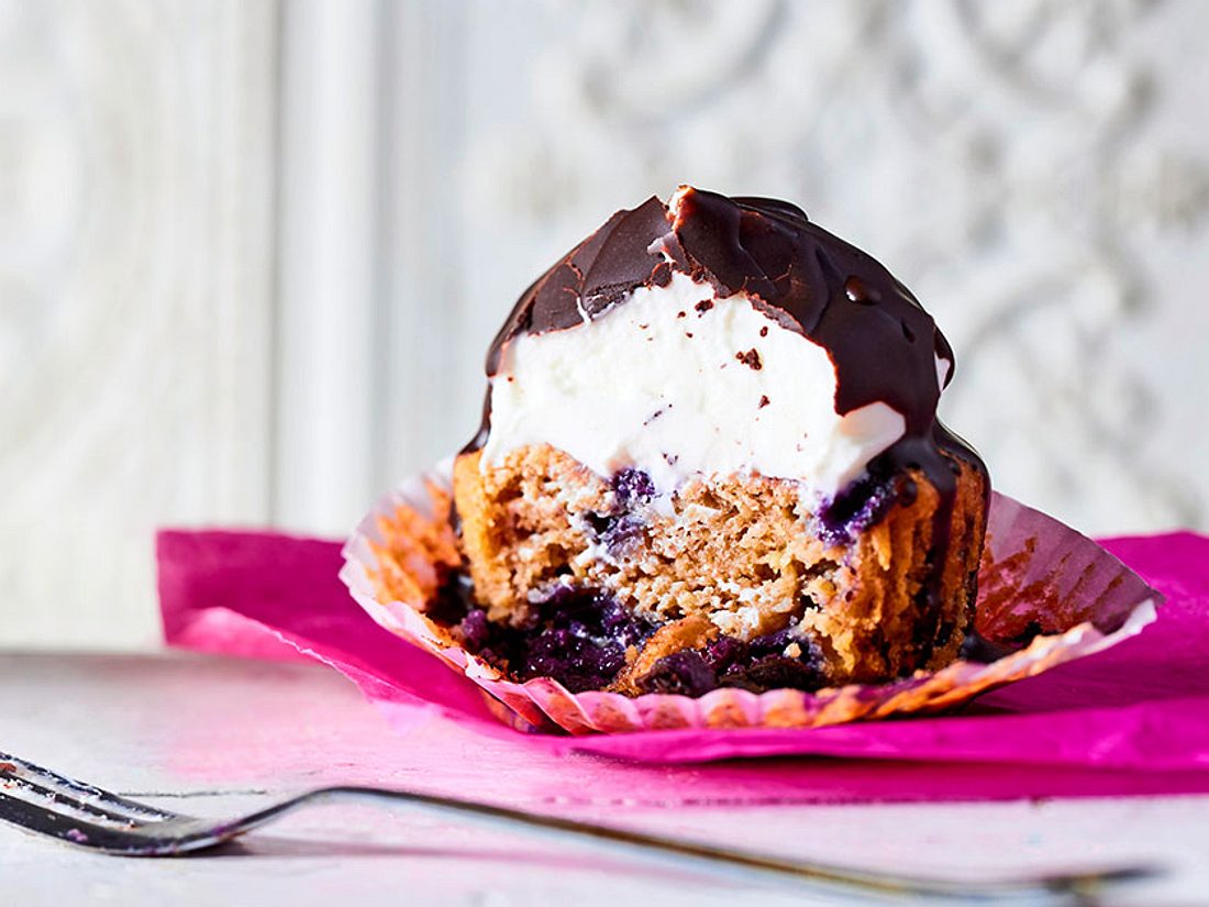 Schokokuss-Muffins Rezept | LECKER