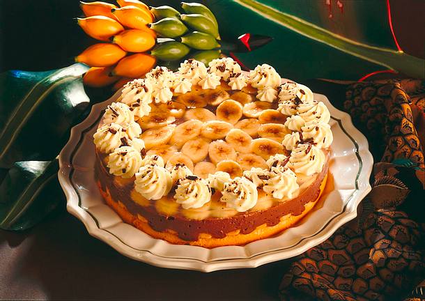 Schokoladen-Bananen-Torte Rezept Schokoladen-Bananen-Torte Rezept