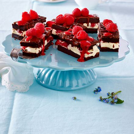 Schokoladen-Brownie-Barren Rezept Schokoladen-Brownie-Barren Rezept