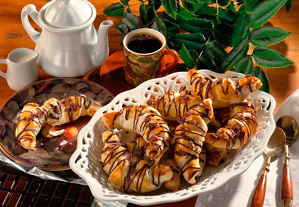 Schokoladen-Croissants Rezept Schokoladen-Croissants Rezept