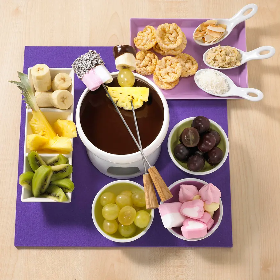 Schokoladen-Fondue Rezept Schokoladen-Fondue Rezept
