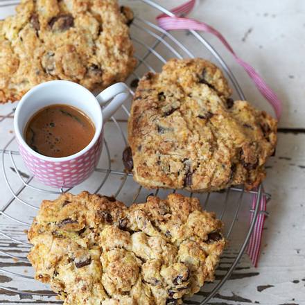 Schokoladen-Kirsch-Biscuits Rezept