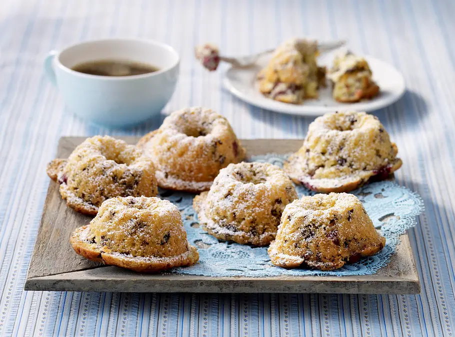 Schokoladen-Kirsch-Muffins Rezept Schokoladen-Kirsch-Muffins Rezept