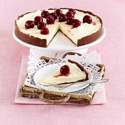 Schokoladen-Kirsch-Tarte Rezept Schokoladen-Kirsch-Tarte Rezept