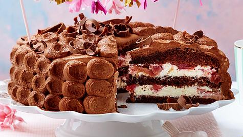 Schokoladen-Rhabarber-Torte Rezept - Foto: House of Food / Bauer Food Experts KG