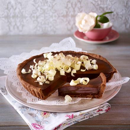 Schokoladen-Tarte Rezept Schokoladen-Tarte Rezept