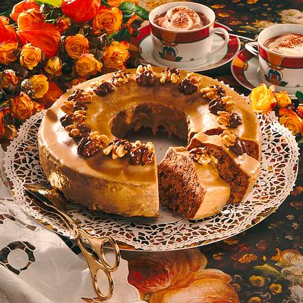 Schokoladen-Walnusskuchen, amerikanisch Rezept Schokoladen-Walnusskuchen, amerikanisch Rezept