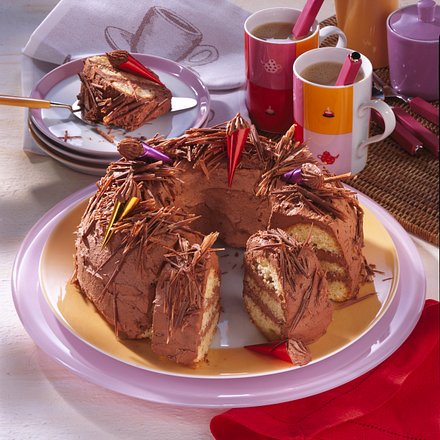 Schokoladenkranz Rezept Schokoladenkranz Rezept