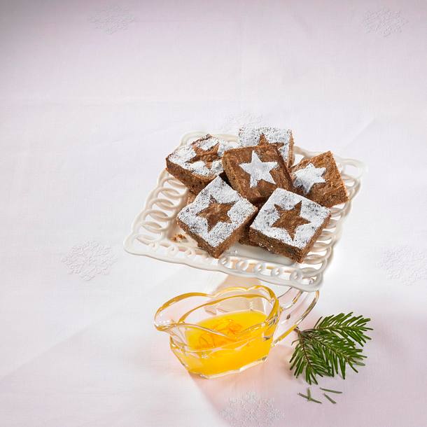 Schokoladenkuchen mit Orangensoße Rezept Schokoladenkuchen mit Orangensoße Rezept