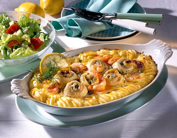 Schollenröllchen nach Florentiner Art Rezept