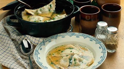 Schwäbische Maultaschen Rezept - Foto: Horn