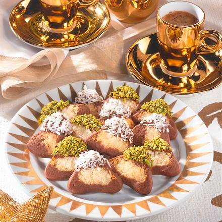 Schwarz-Weiß-Ecken Rezept Schwarz-Weiß-Ecken Rezept