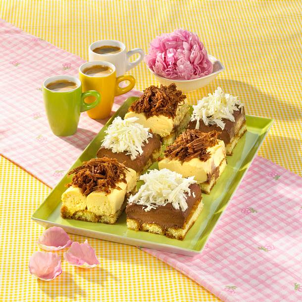 Schwarz-Weiß-Tiramisu Rezept Schwarz-Weiß-Tiramisu Rezept