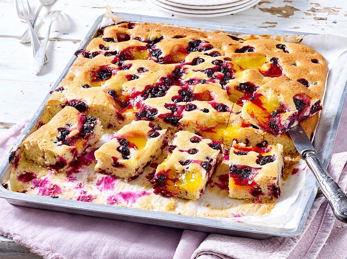 Schwarzer Johannisbeerkuchen Rezept