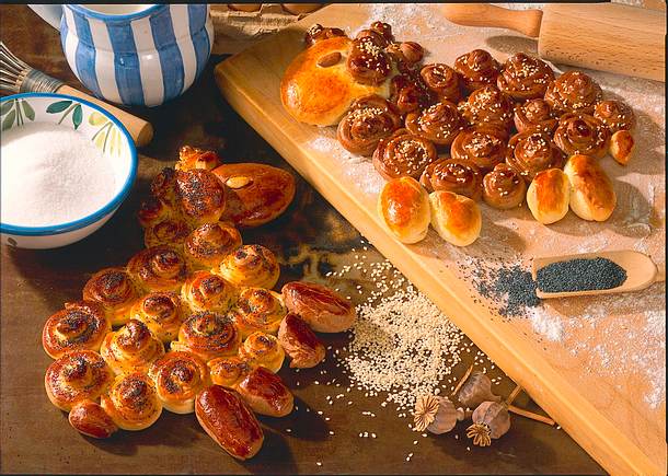 Schwarzes und weißes Hefeschaf Rezept Schwarzes und weißes Hefeschaf Rezept