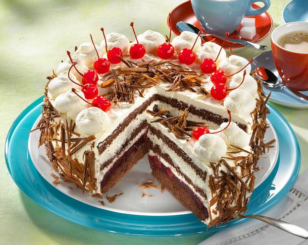 Schwarzwälder-Kirschtorte Rezept