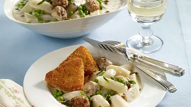 Schwarzwurzel-Ragout mit Brätbällchen Rezept - Foto: LECKER @ Bauer Media Group
