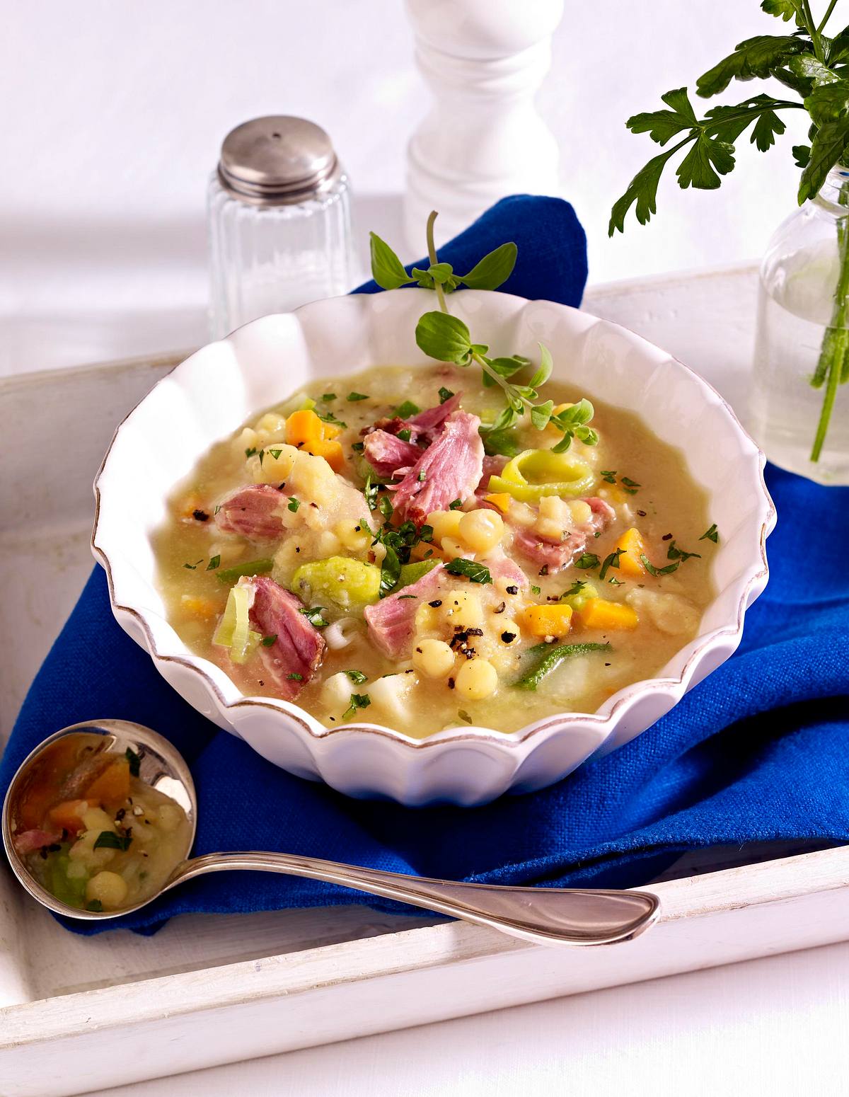 Schwedische Erbsensuppe Rezept