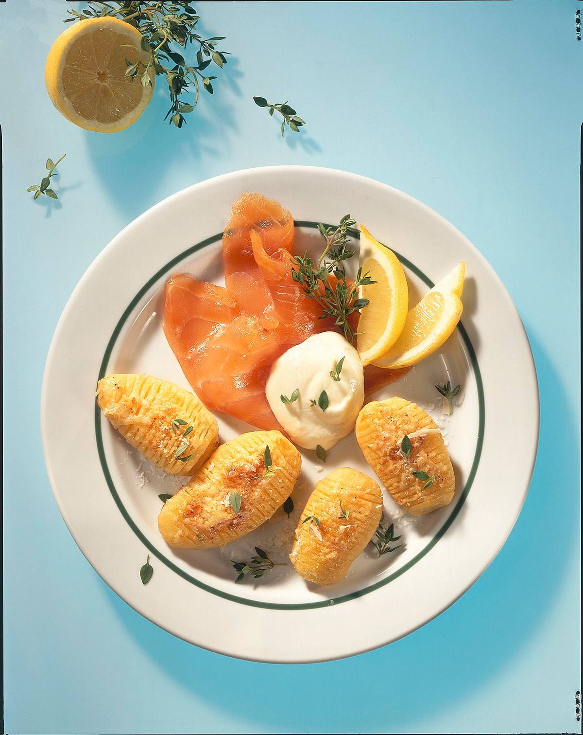 Schwedische Kartoffeln mit Lachs Rezept