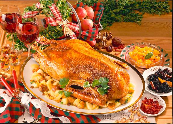 Schwedische Weihnachtsgans Rezept Schwedische Weihnachtsgans Rezept