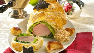 Schweinefilet im Blätterteigmantel Rezept - Foto: LECKER @ Bauer Media Group